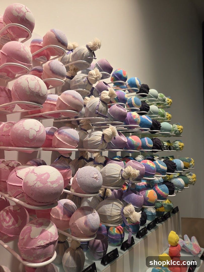 Bath Bombs Display