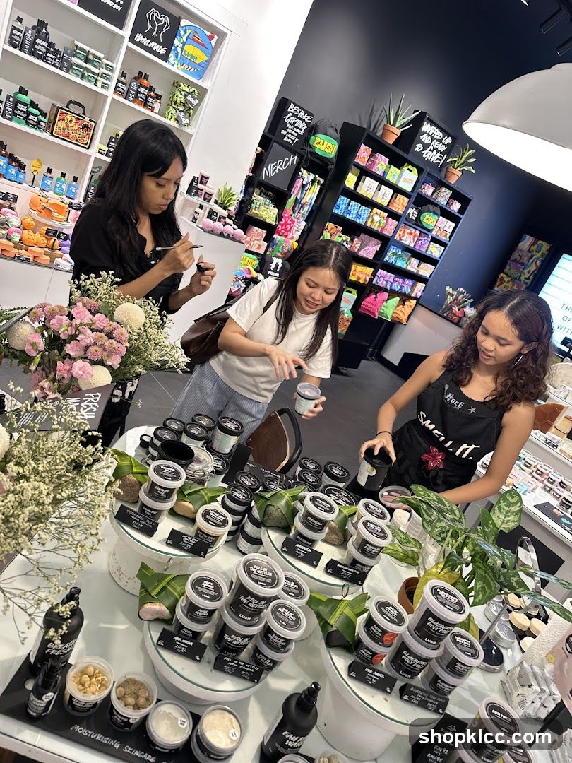 Customers browsing products in a store