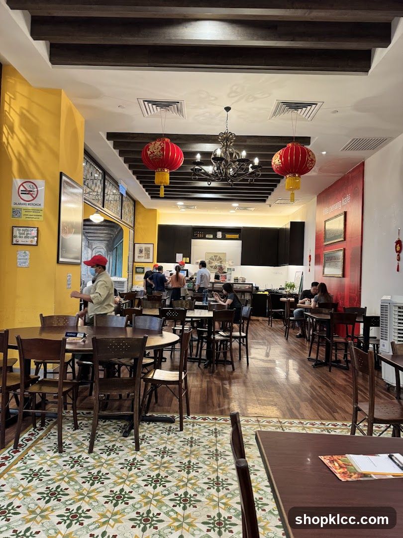 Restaurant Interior with Traditional Decor