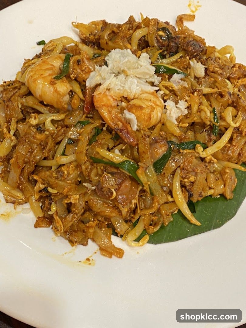 Char Kway Teow with Prawns