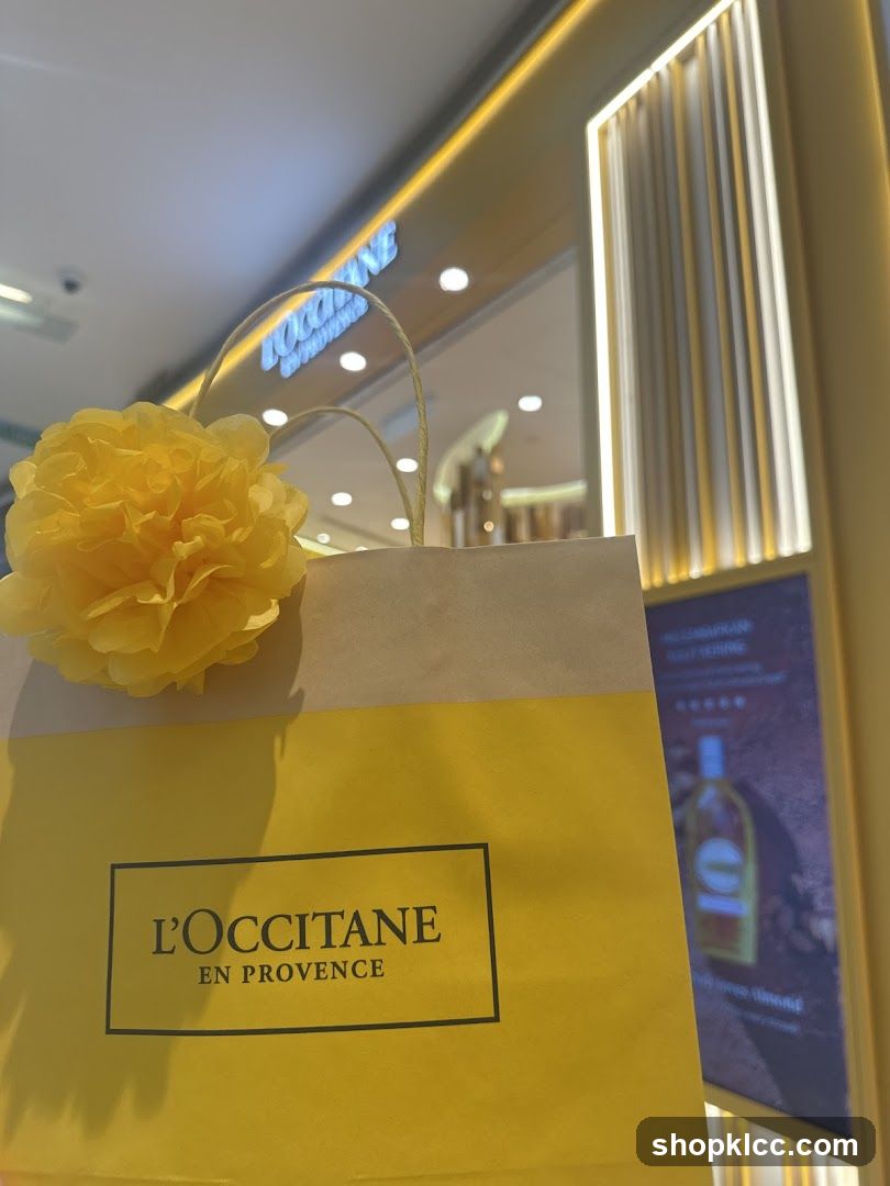 L'Occitane Shopping Bag
