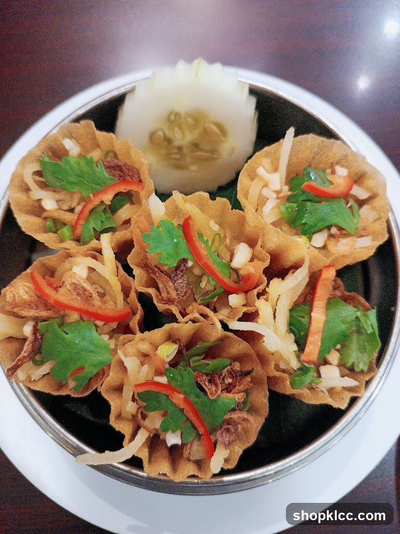 Crispy Appetizers with Cucumber