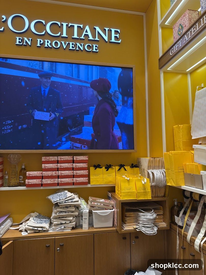 L'Occitane Store Display