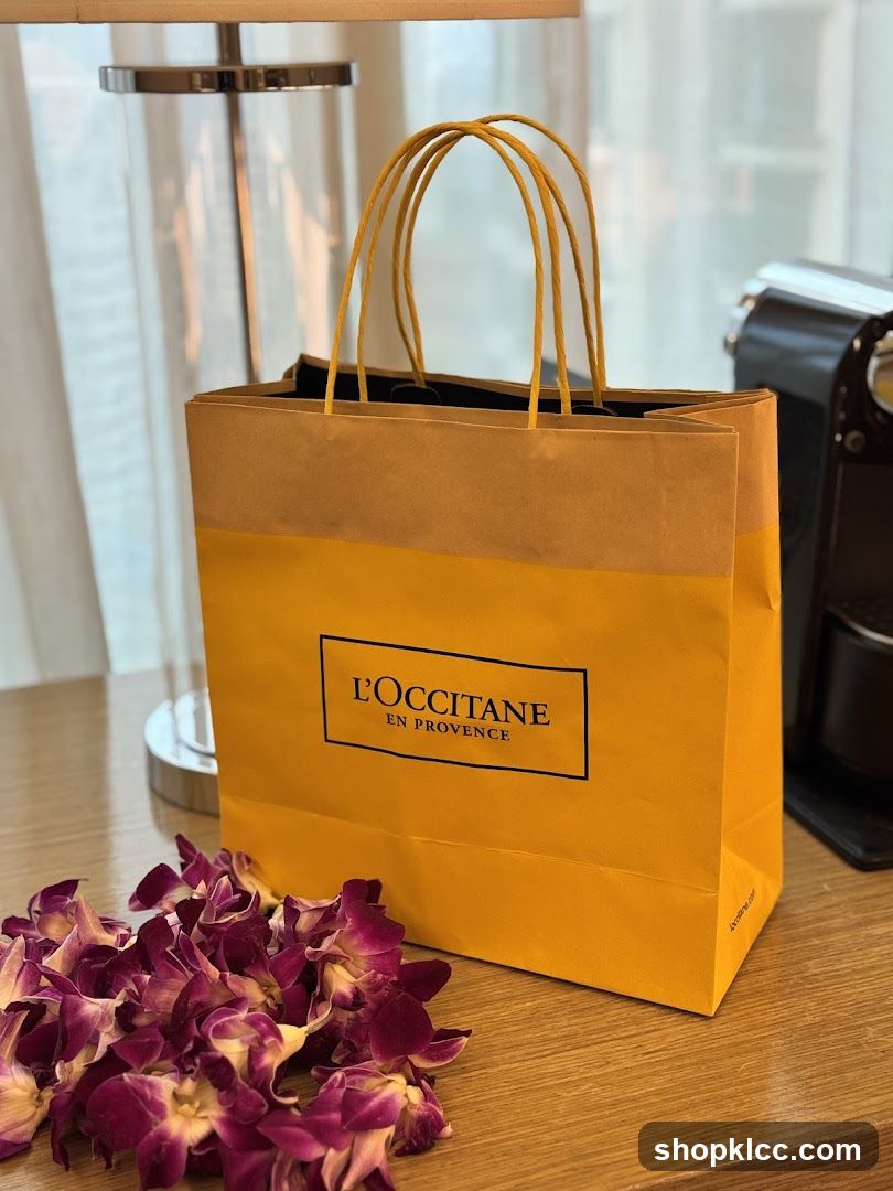 L'Occitane Shopping Bag