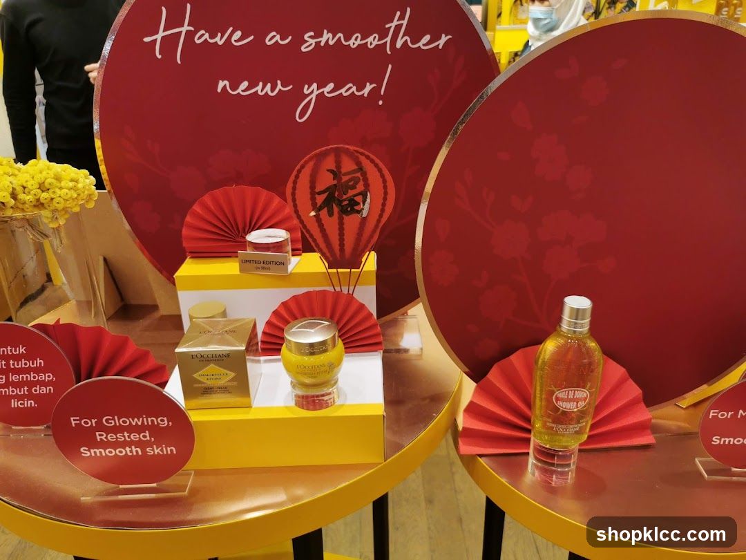 L'Occitane Lunar New Year Display