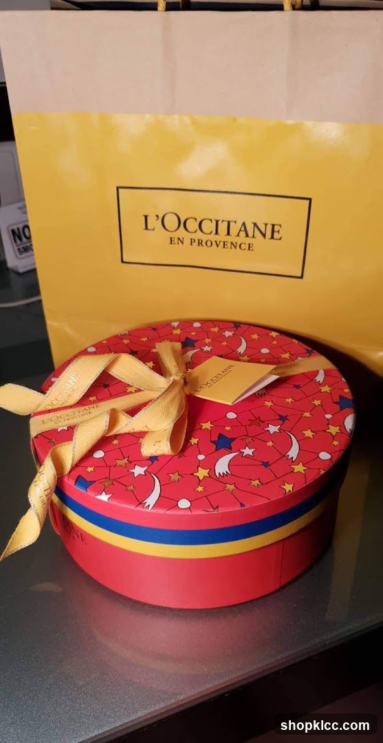 L'Occitane Gift Box and Bag