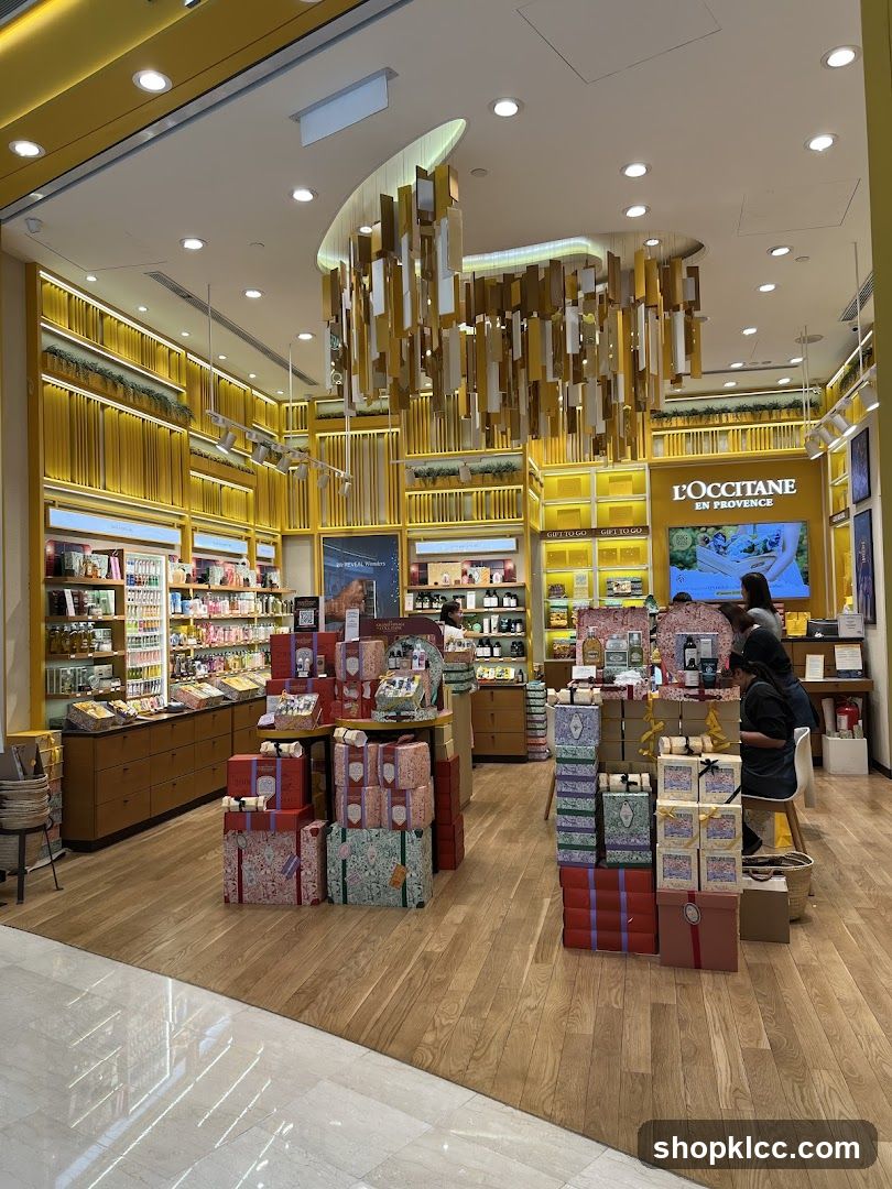 L'Occitane en Provence Store Interior
