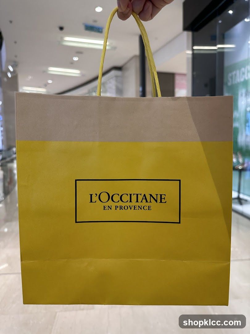 L'Occitane Shopping Bag