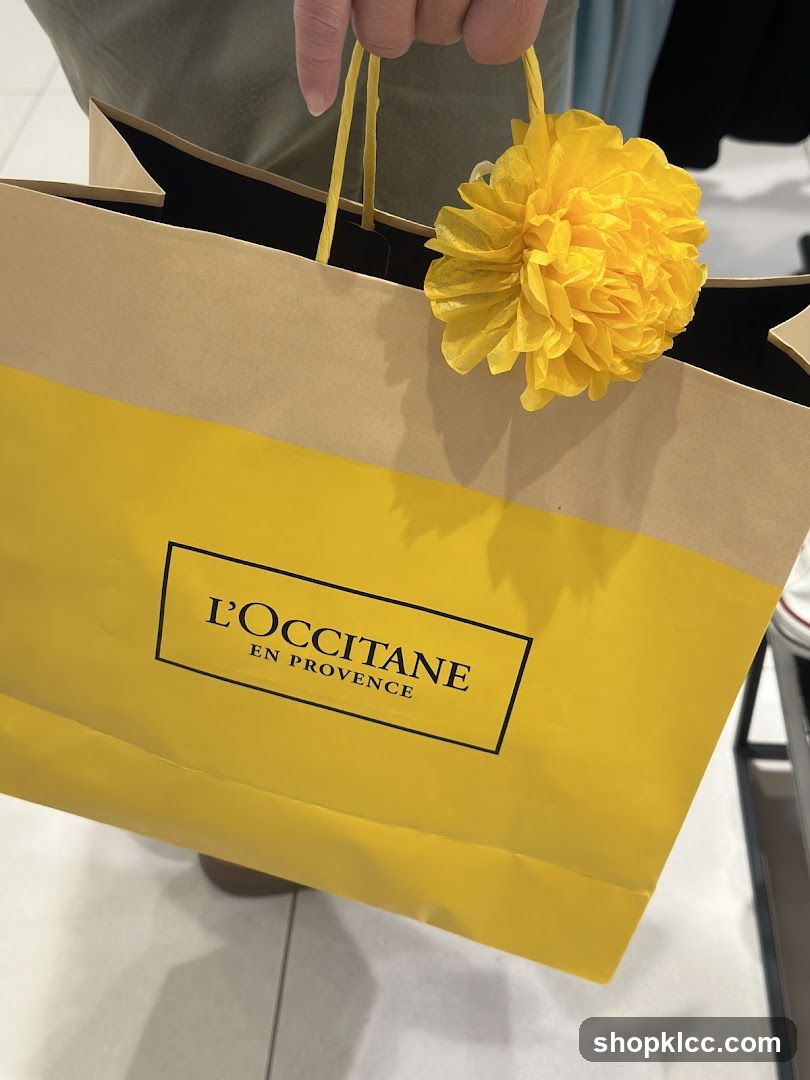 L'Occitane Shopping Bag