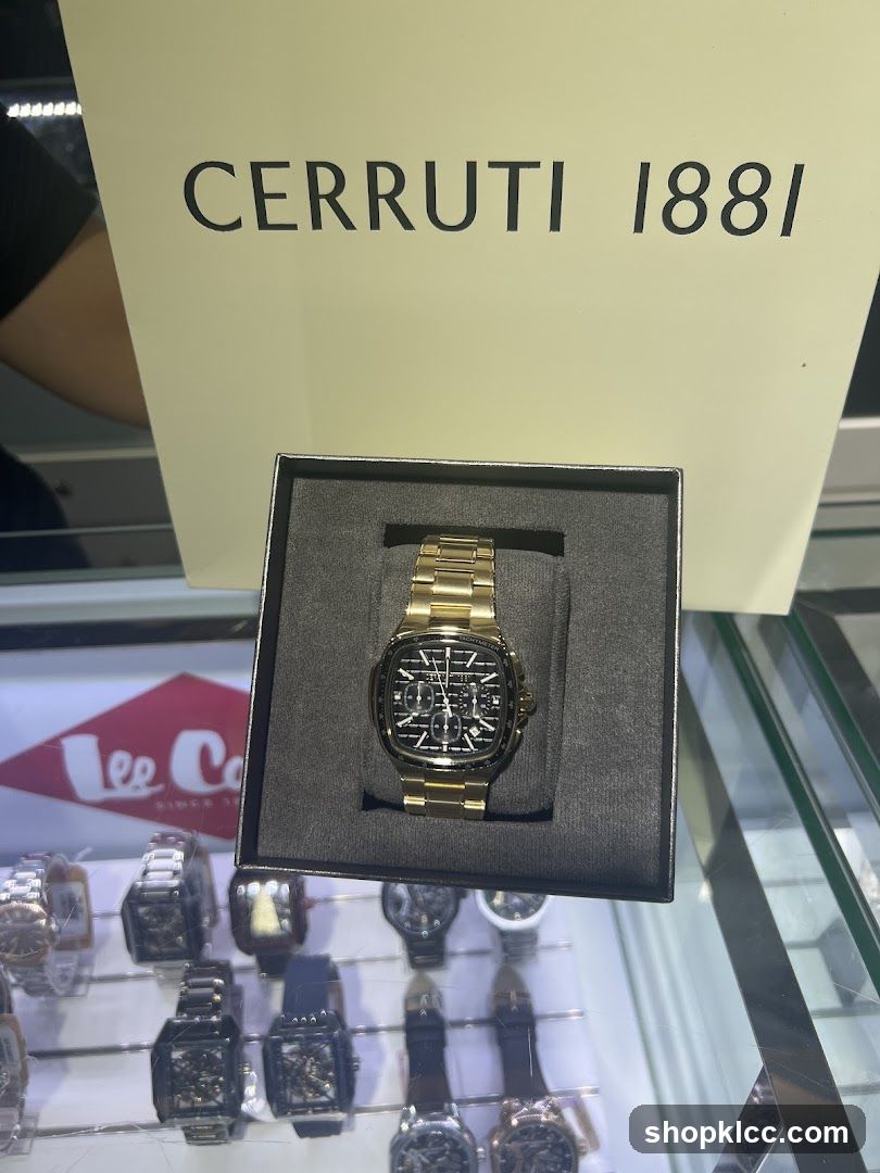 Cerruti 1881 Watch Display