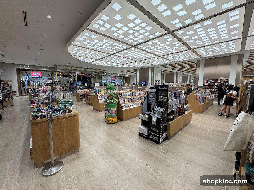 Interior of a bookstore