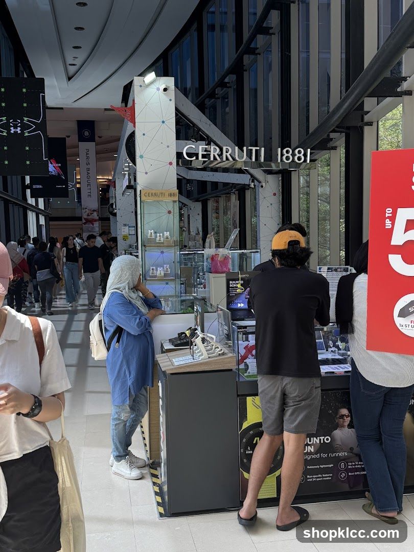 Cerruti 1881 Store Display