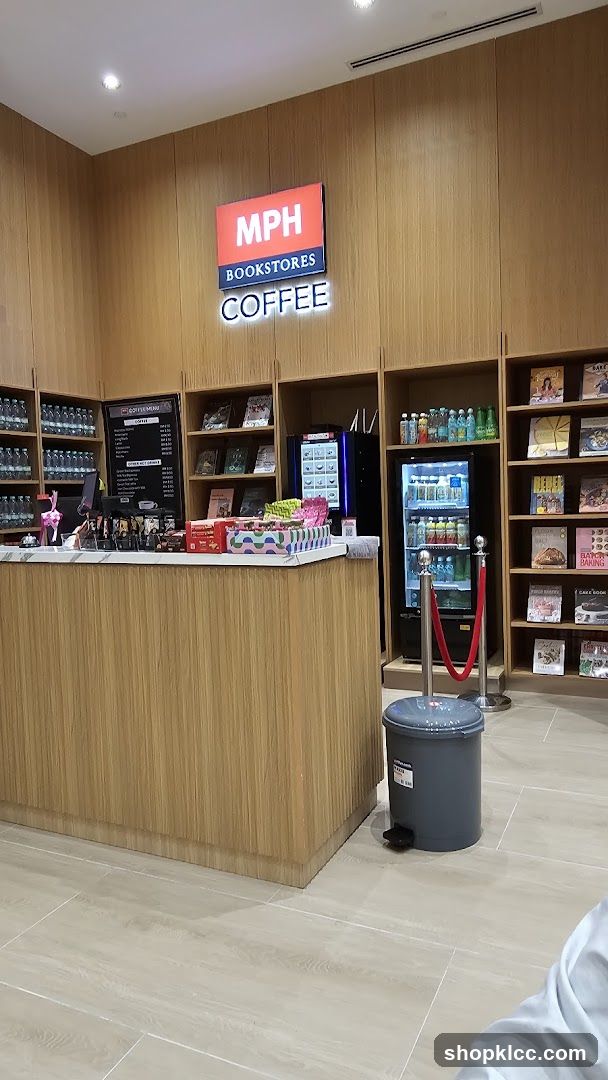 MPH Bookstores Coffee Counter