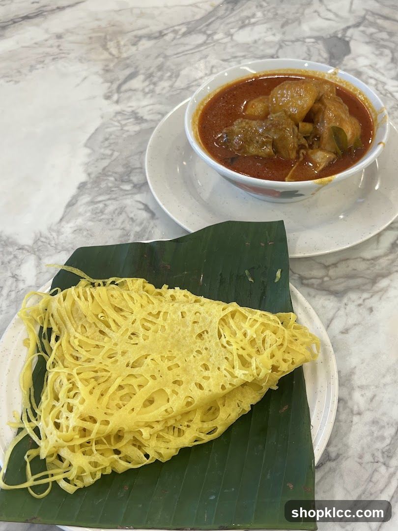 Curry and Roti Jala