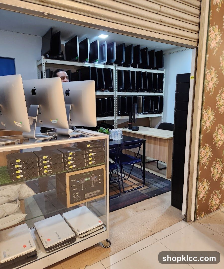 Computer Store Interior