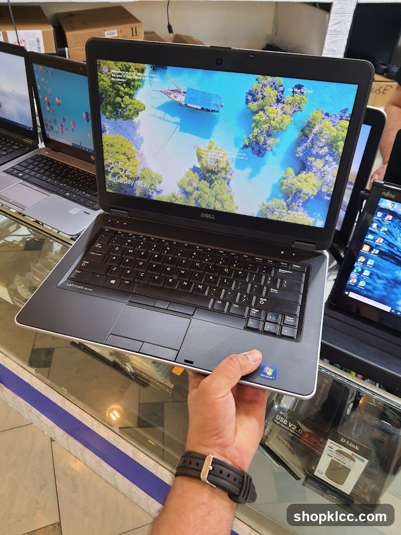 Laptops on Display