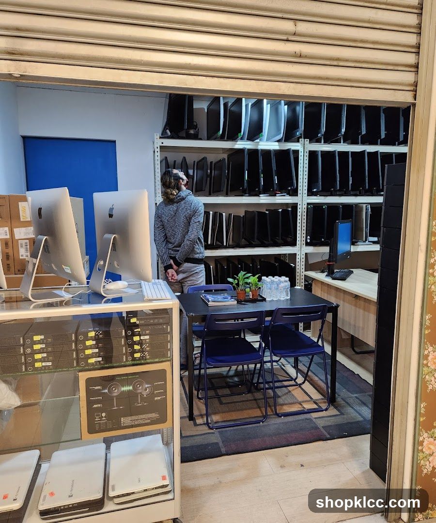 Computer Store Interior