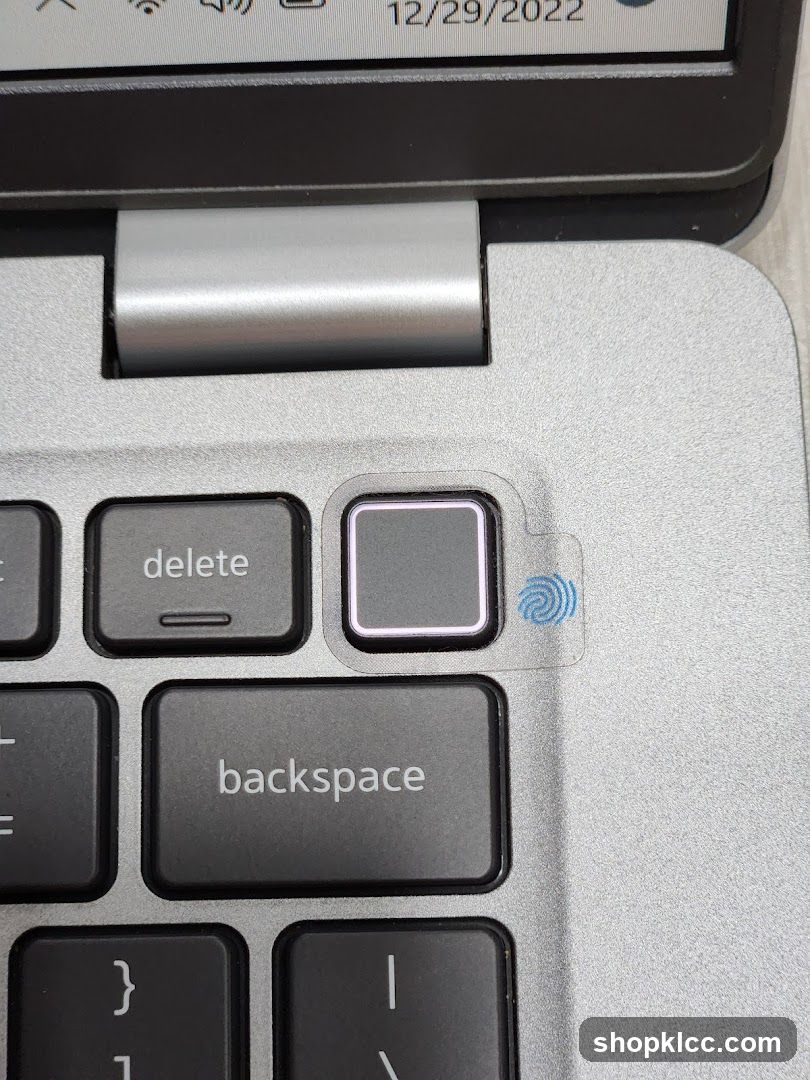 Laptop Fingerprint Scanner