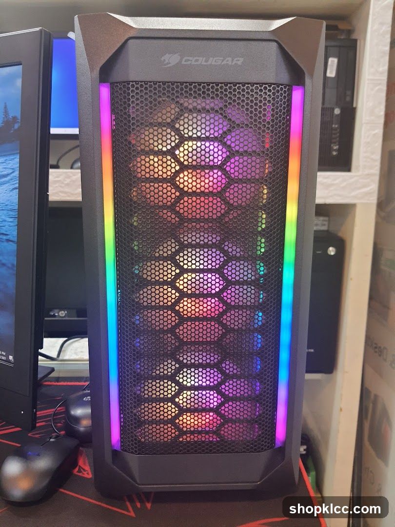 Computer Tower with RGB Lighting