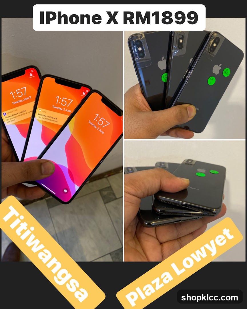 iPhone X RM1899