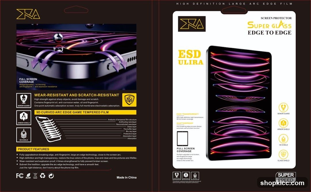 Screen Protector Packaging