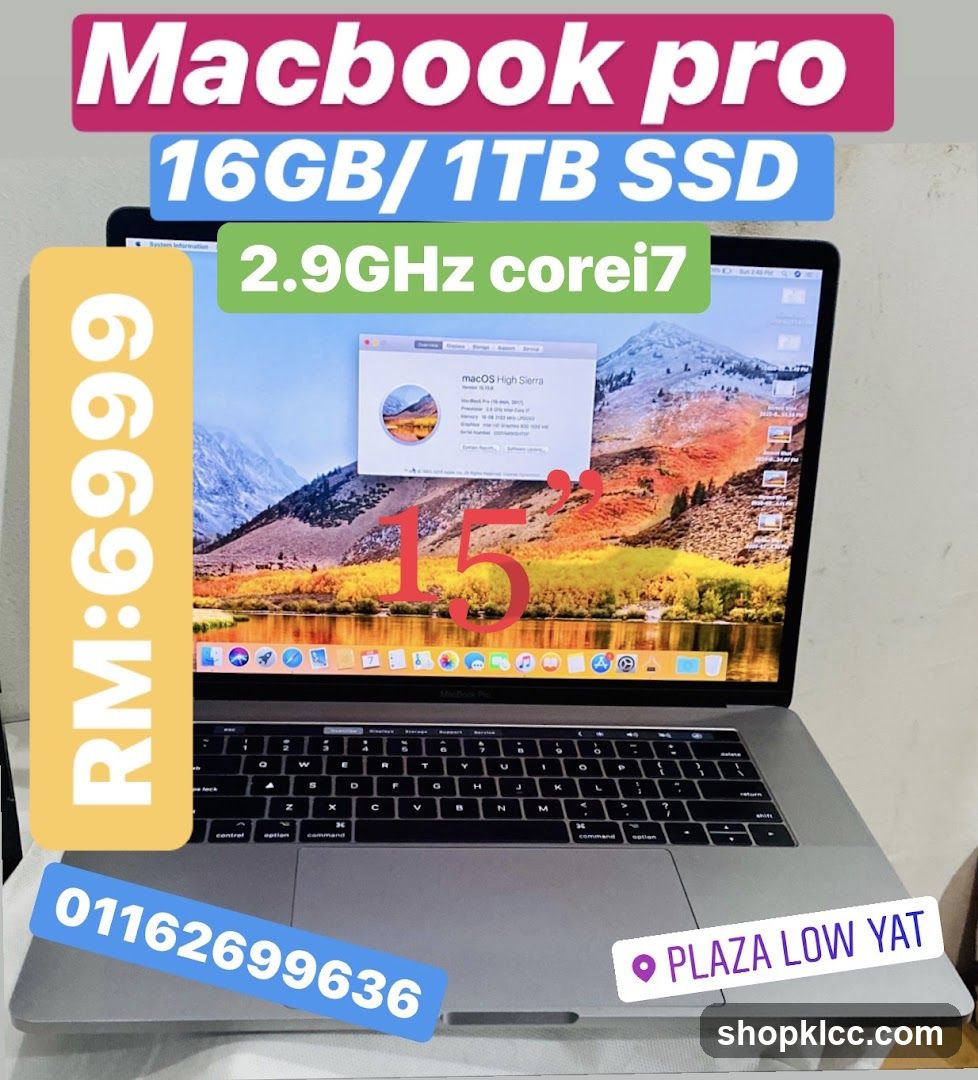 Macbook Pro Advertisement