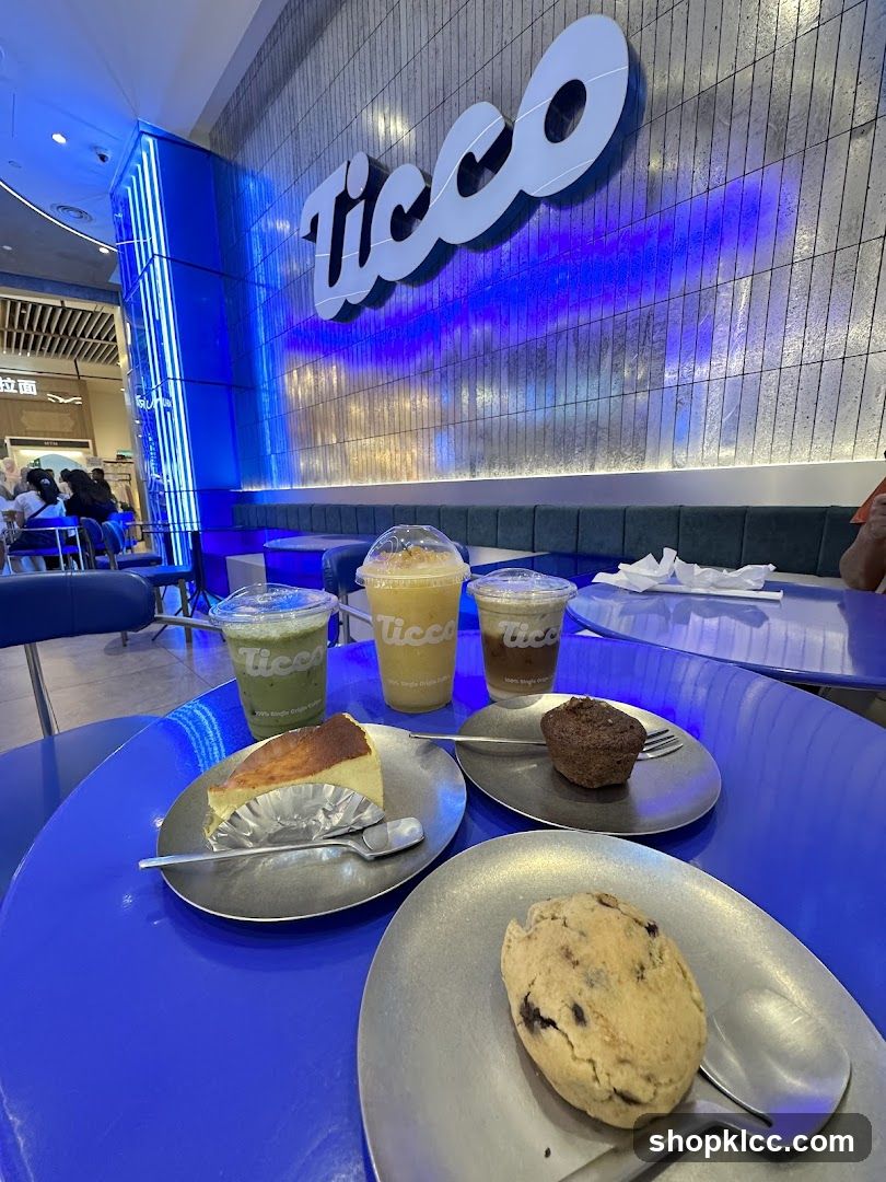 Desserts and Drinks at Ticco