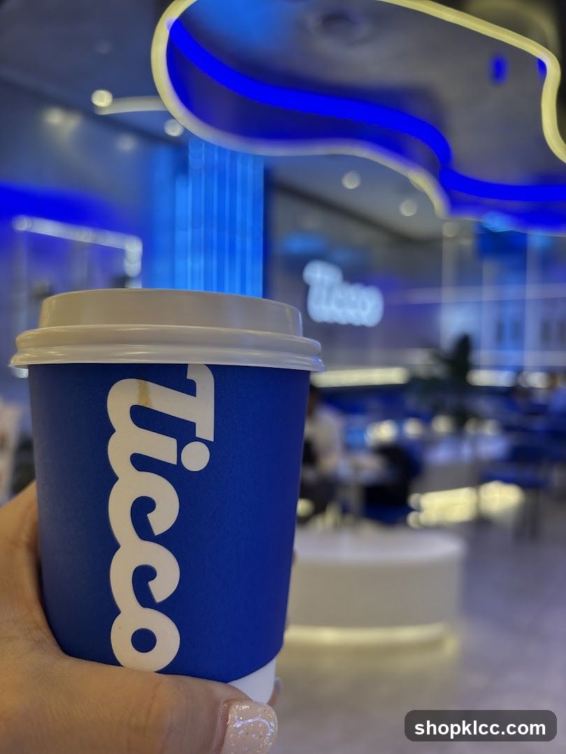 Coffee cup with logo