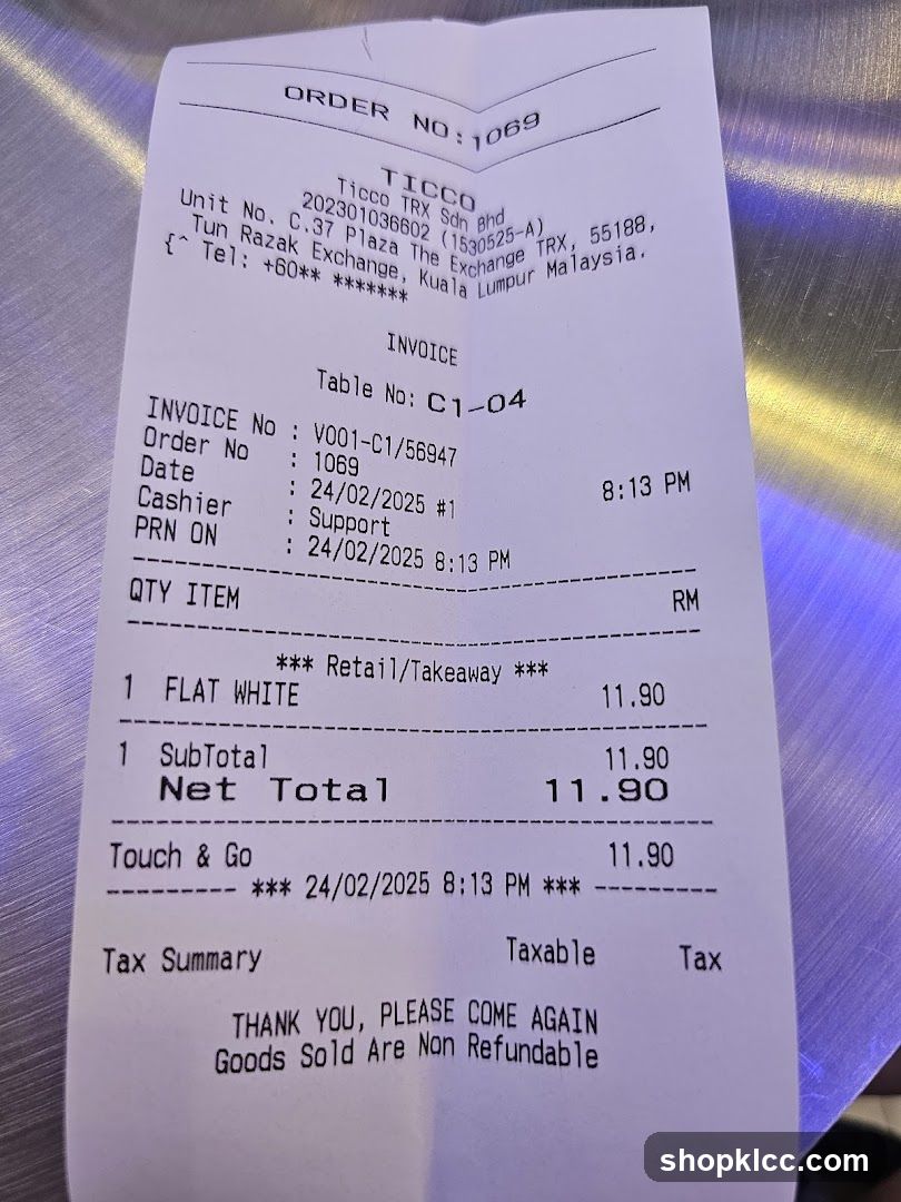 Receipt