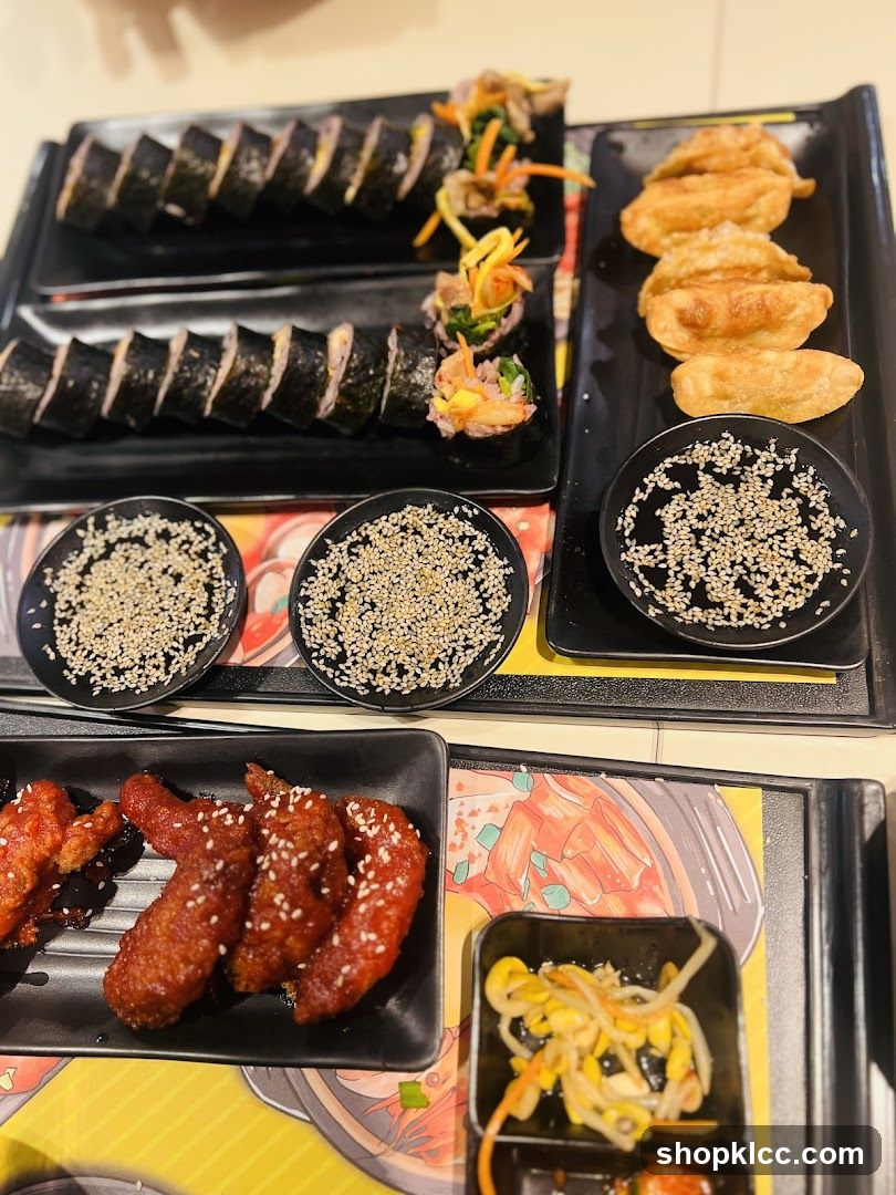Korean Food Platter