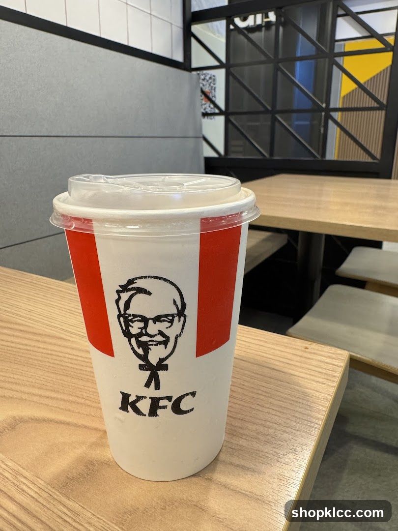 KFC Cup on Table
