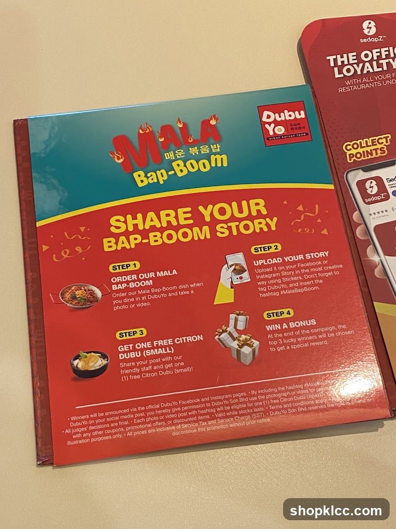 DubuYo Mala Bap-Boom Story Promotion