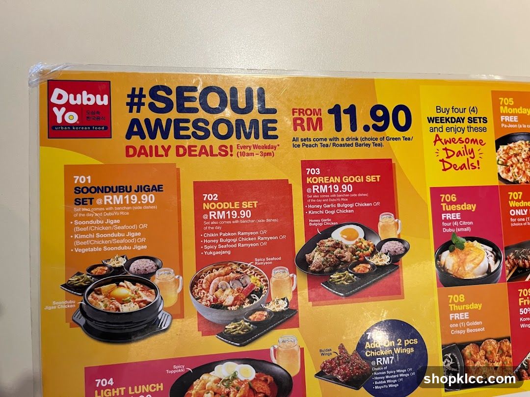 Dubu Yo #Seoul Awesome Daily Deals