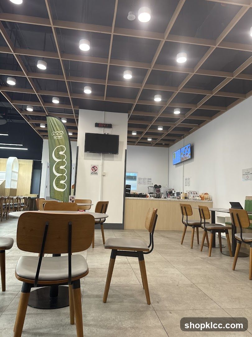 Cafe Interior with Seating