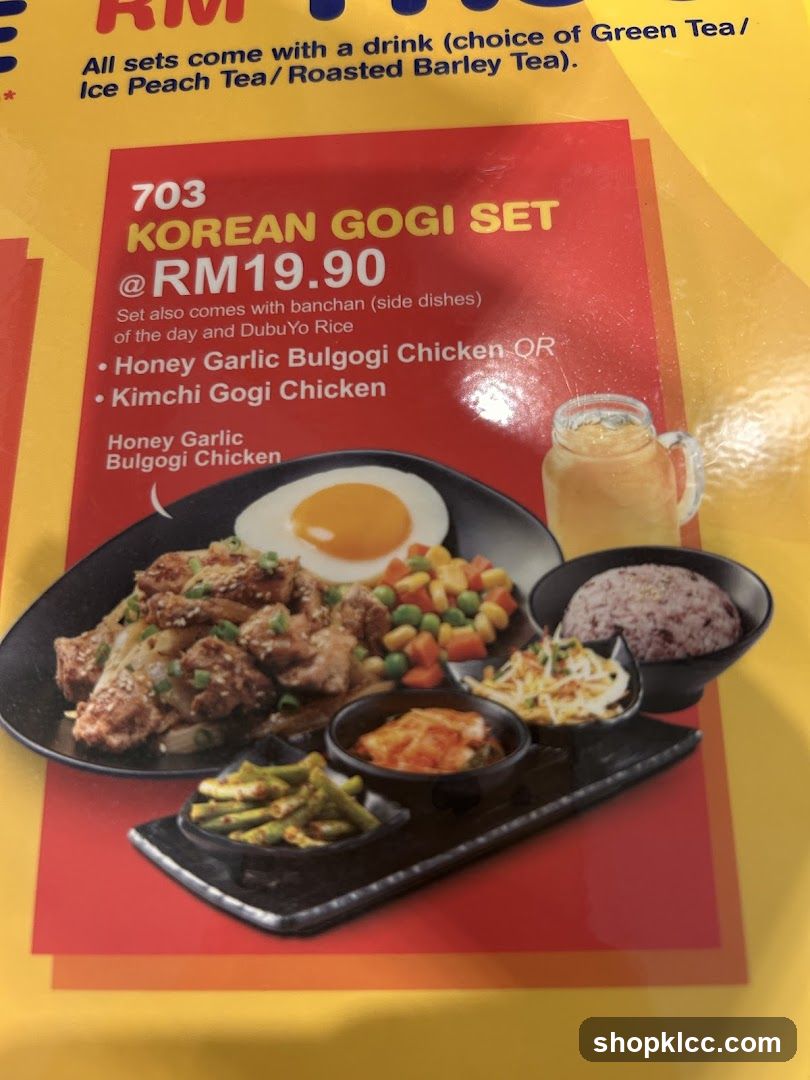Korean Gogi Set