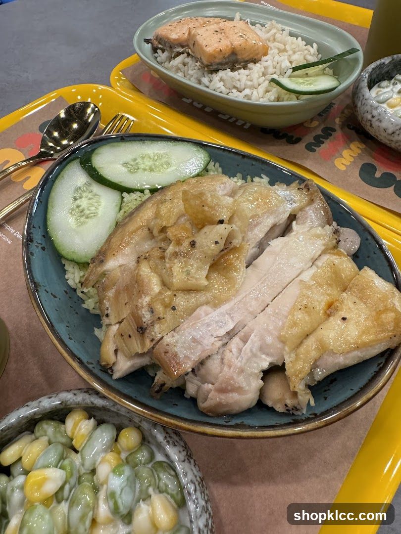 Chicken and Salmon Rice Bowls
