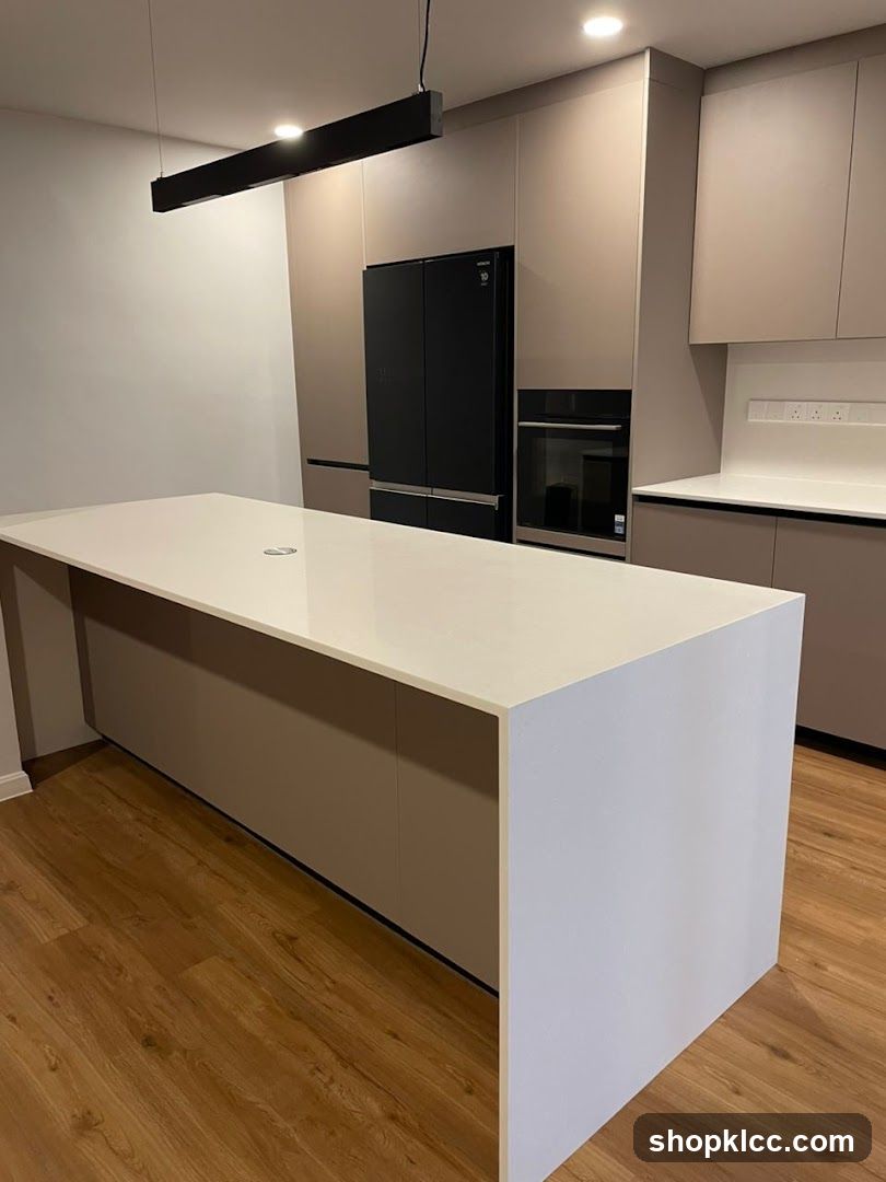 Modern Kitchen Island