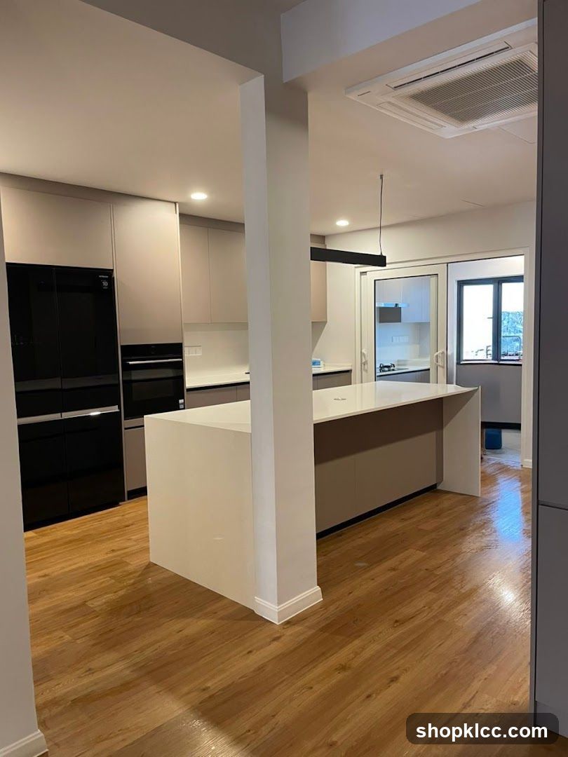 Modern Kitchen Island