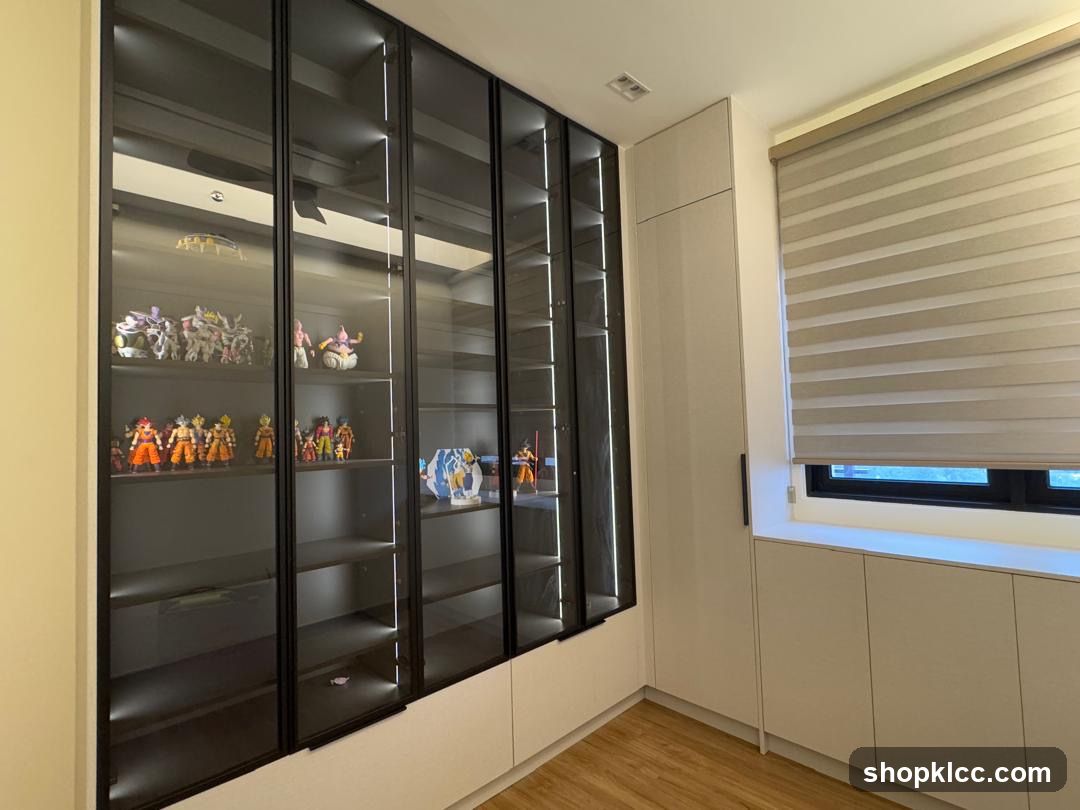 Display Cabinet with Figurines