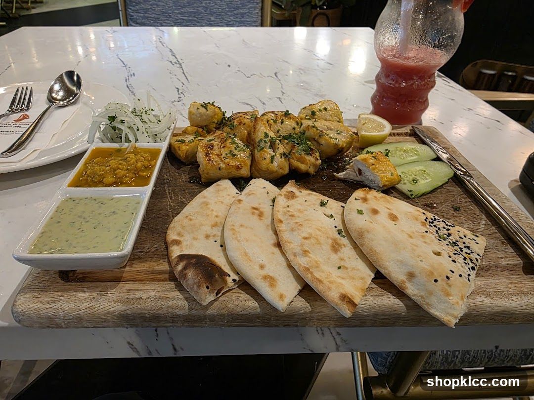 Chicken Tikka Platter