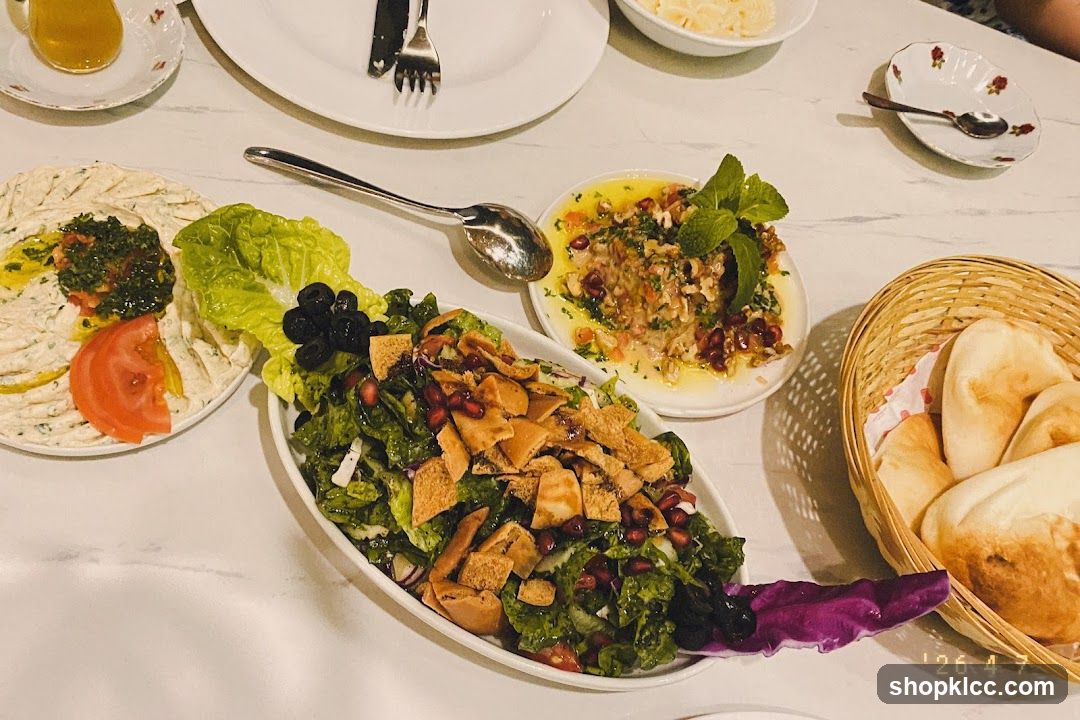 Middle Eastern Mezze Platter
