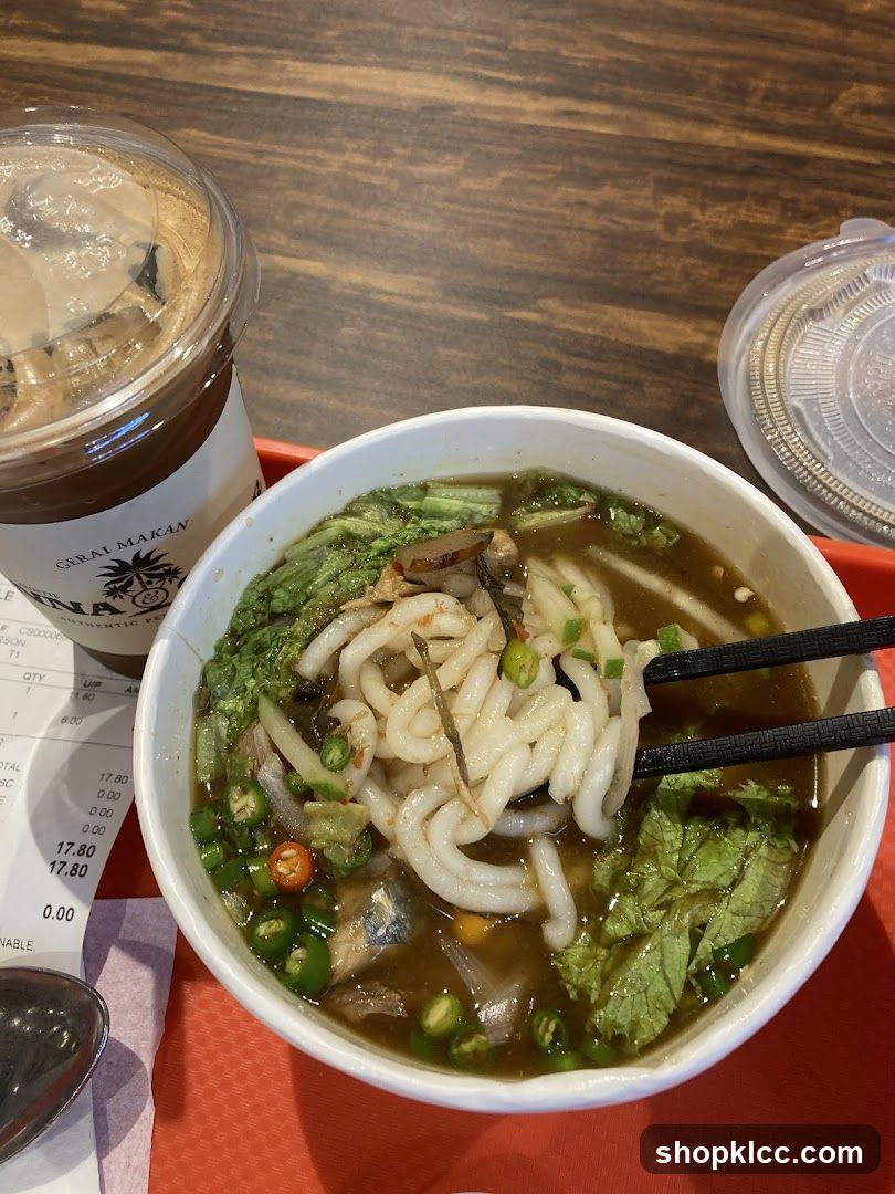 Noodle Soup and Drink