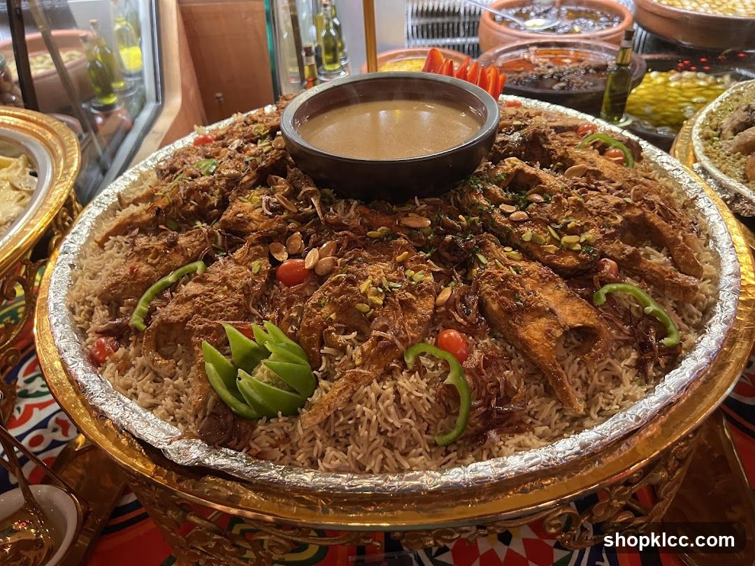 Large Platter of Fish and Rice