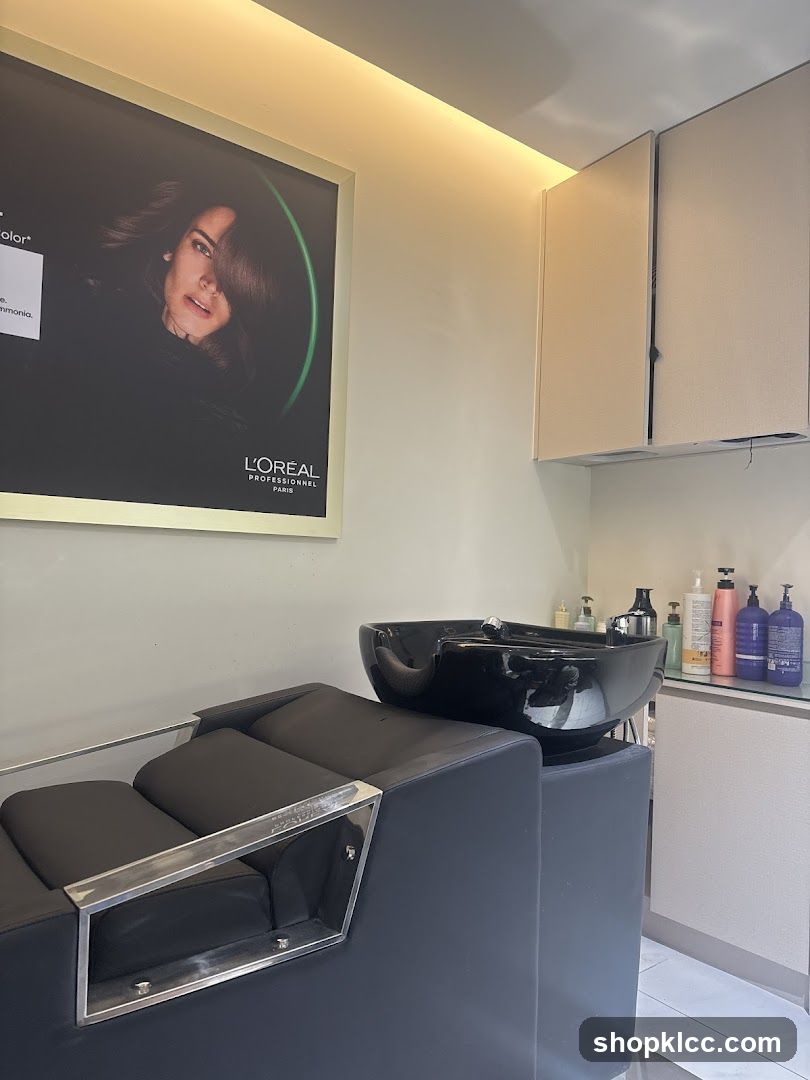Hair Salon Washing Station