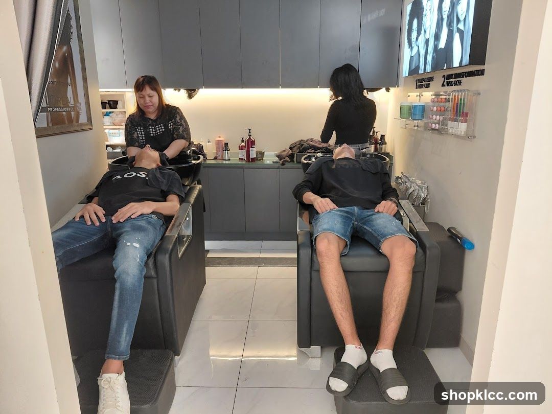 Hair Salon Wash Stations
