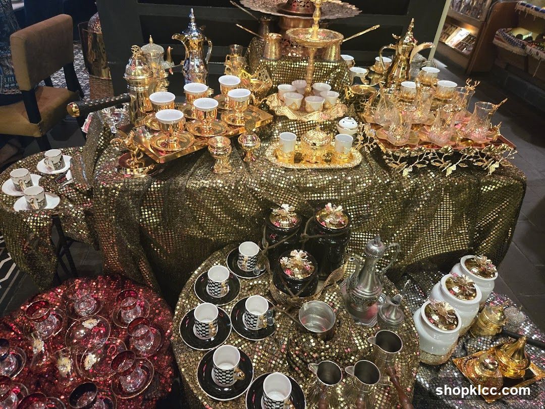 Display of Coffee and Tea Sets