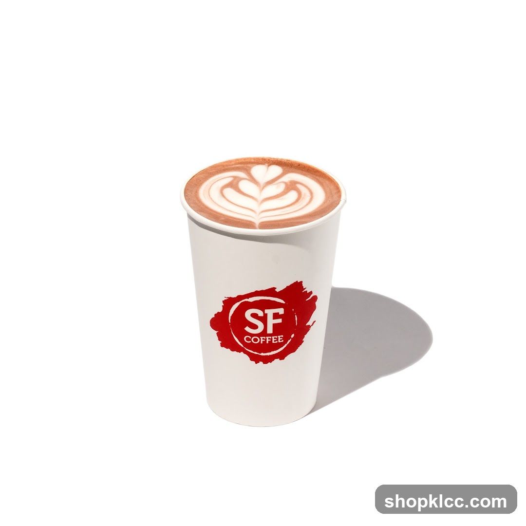 Coffee Drink with Latte Art