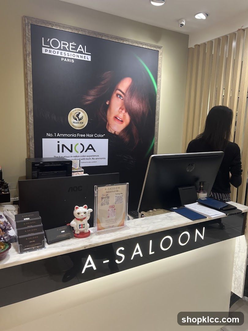 Salon Reception Desk