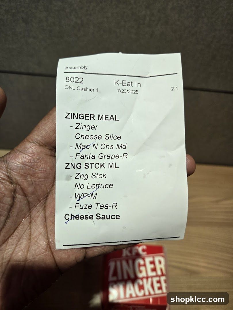Receipt