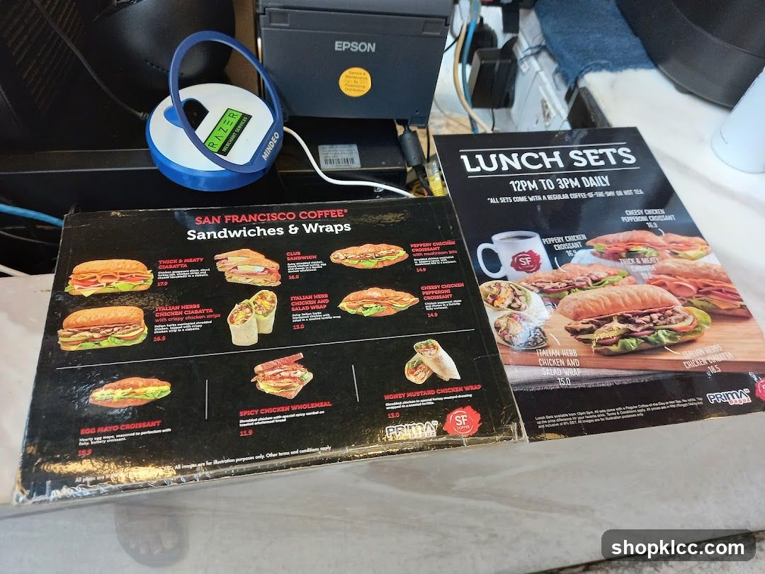 San Francisco Coffee Sandwiches & Wraps and Lunch Sets